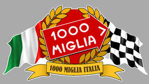 STICKER CIRCUIT 1000 MIGLIA - MB048