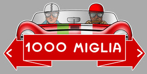 STICKER CIRCUIT 1000 MIGLIA - MB049