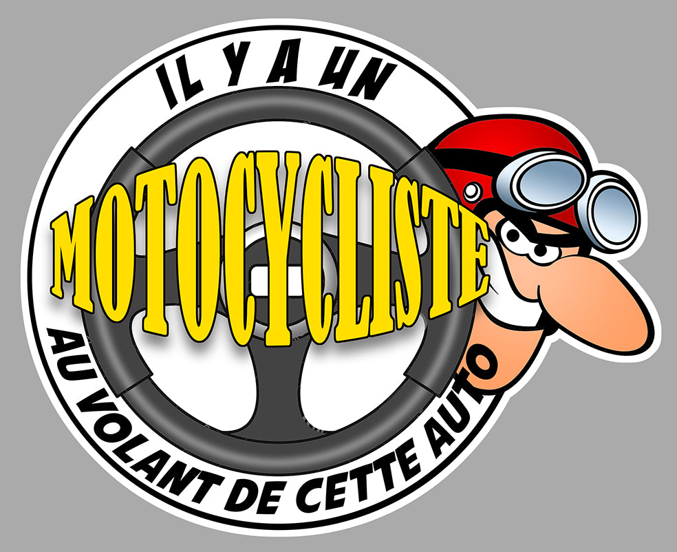 STICKER MOTARD A BORD - MB053