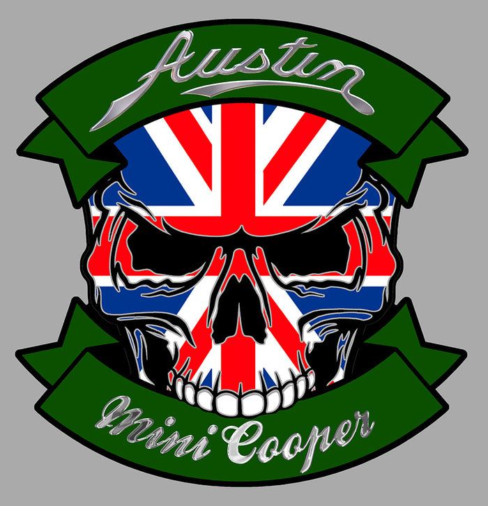 Sticker Austin Mini Cooper MB063 – Adesivo autoadesivo