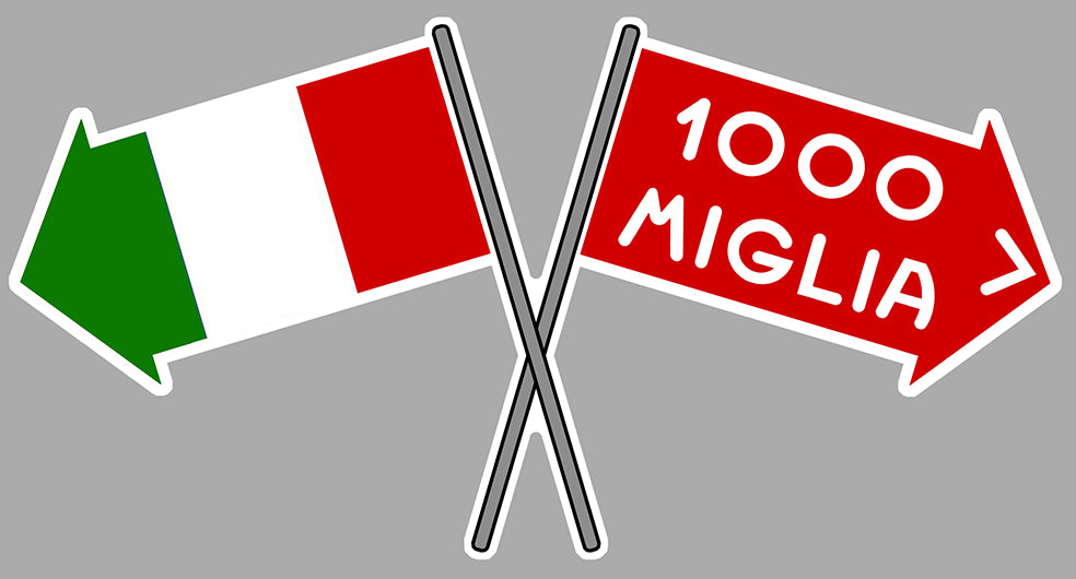 STICKER CIRCUIT 1000 MIGLIA - MB078