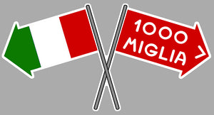 STICKER CIRCUIT 1000 MIGLIA - MB078