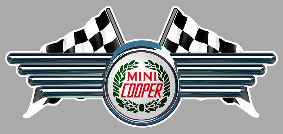 STICKER AUSTIN MINI COOPER - MB113