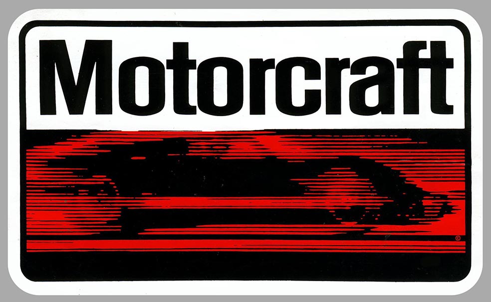 STICKER MOTORCRAFT - MB131
