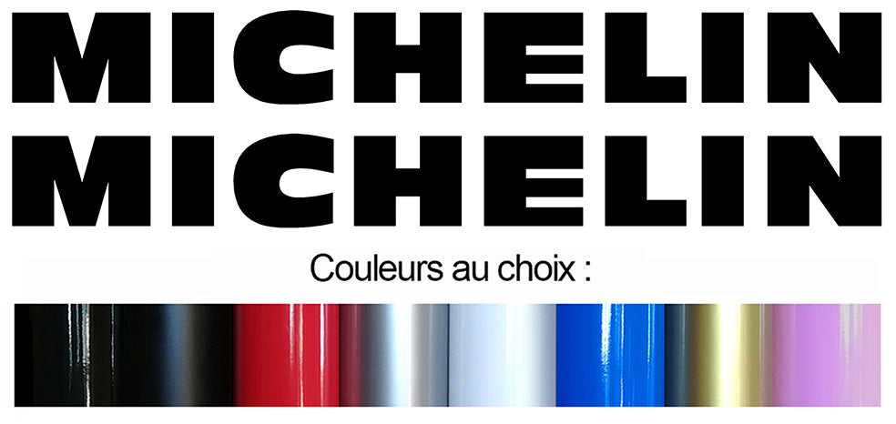 2 X STICKER MICHELIN - MB165