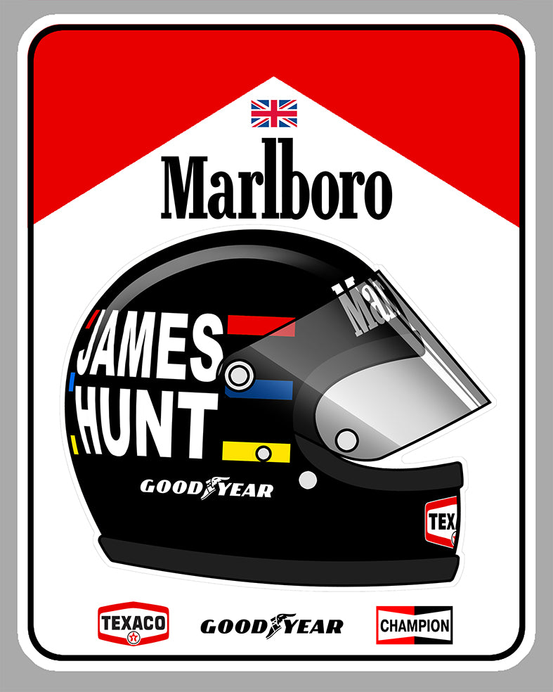 STICKER JAMES HUNT - MB198