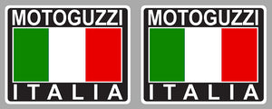 2 X STICKER MOTO GUZZI - MC009