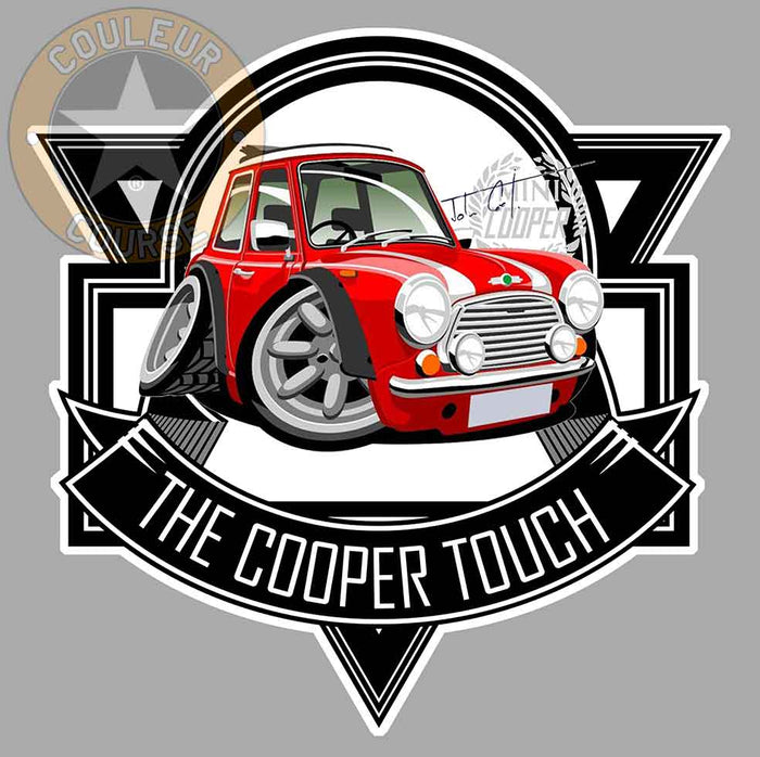 Aufkleber Austin Mini Cooper MC037
