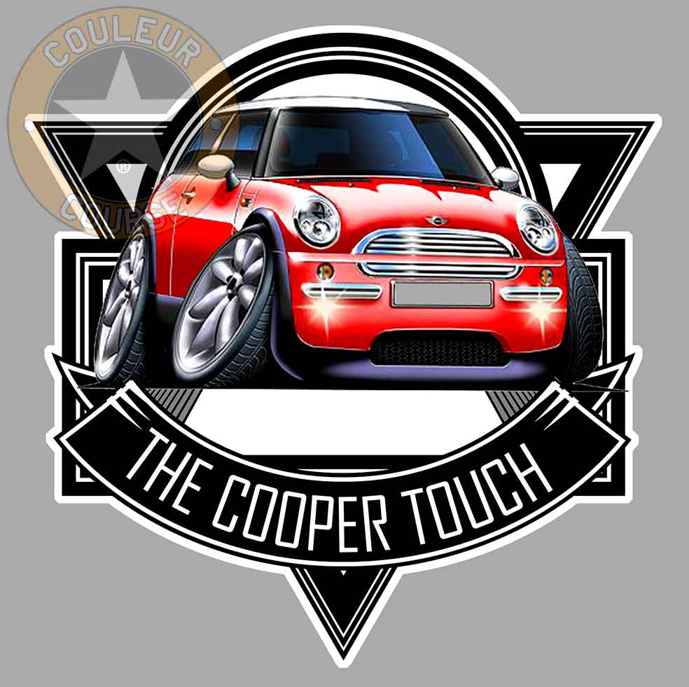STICKER AUSTIN MINI COOPER - MC038
