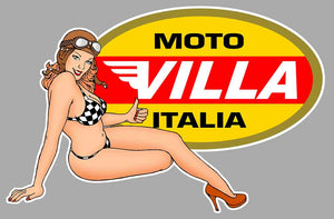 STICKER MOTO VILLA - MC042