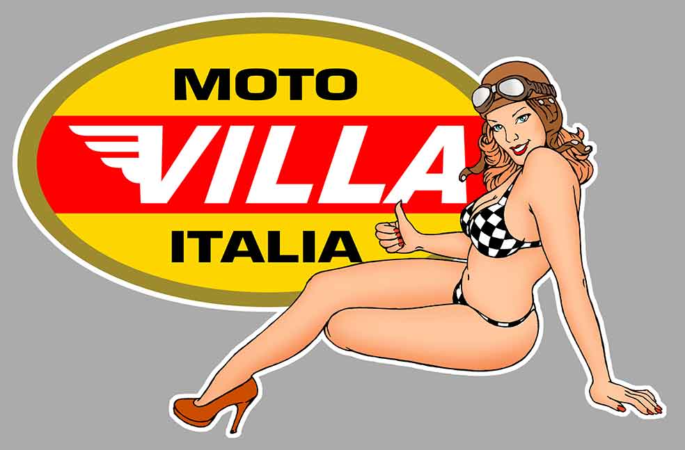 STICKER MOTO VILLA - MC043