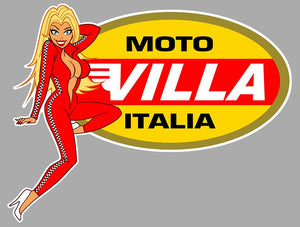 STICKER MOTO VILLA - MC044