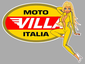 STICKER MOTO VILLA - MC045