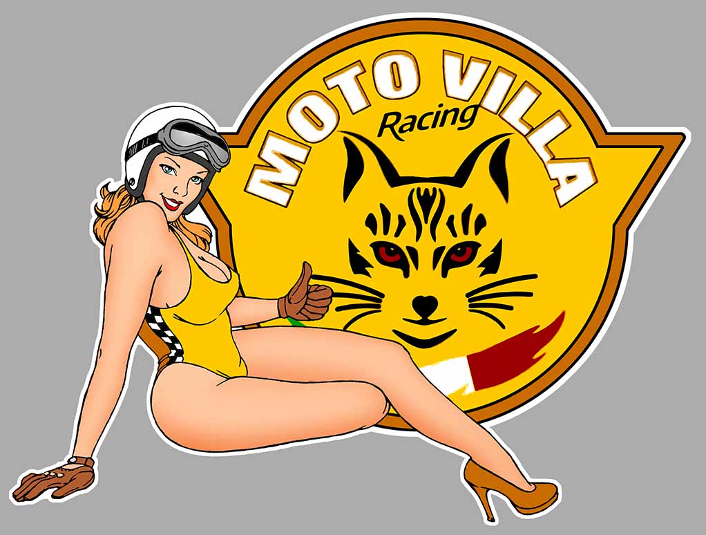 STICKER MOTO VILLA - MC048