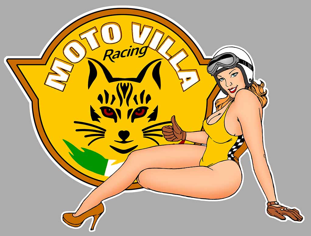 STICKER MOTO VILLA - MC049