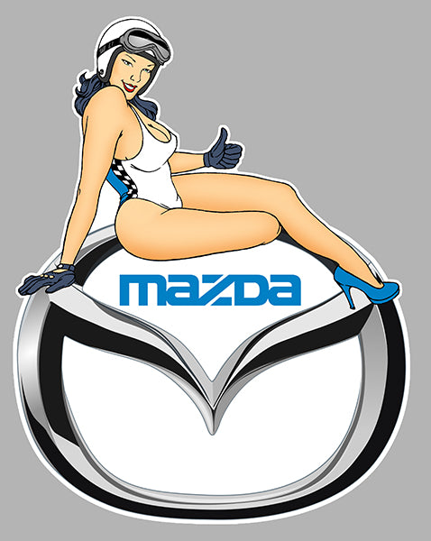 Sticker Mazda MC122 – Adesivo autoadesivo
