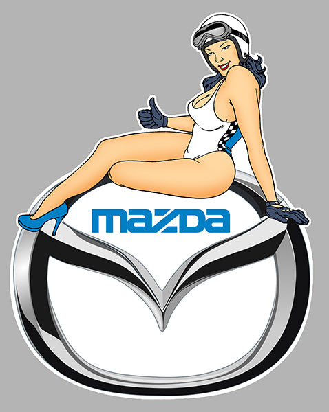 Sticker Mazda MC123 – Adesivo autoadesivo