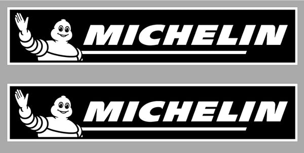 Décalcomanies Pneus Michelin 2-2 1/24 – 170x90 Mm – Marque INTERDECAL, échelle 1/24