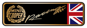 STICKER AUSTIN MINI COOPER - MC132