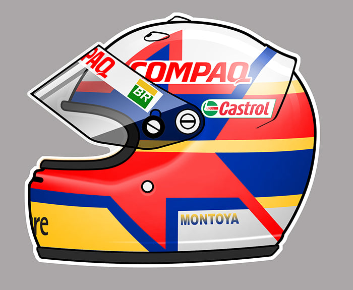 STICKER JUAN PABLO MONTOYA - MC134