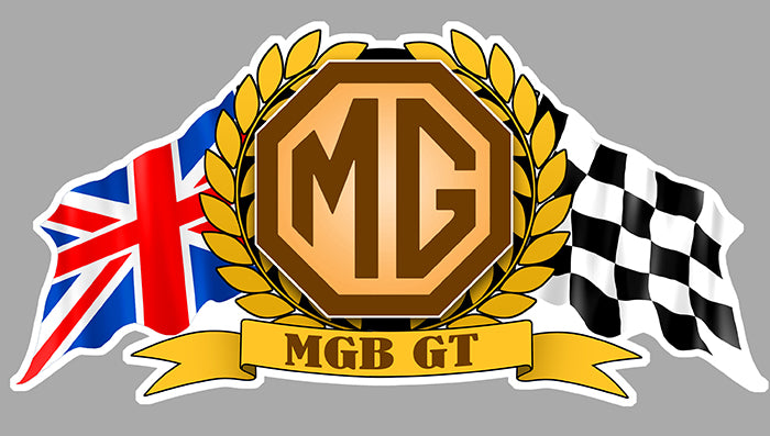 Sticker MG MGB GT MC191 – Adesivo autoadesivo