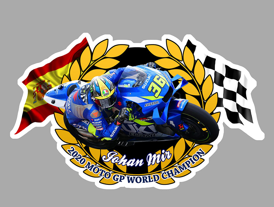 STICKER CONTINENTAL CIRCUS MIR SUZUKI - MD054
