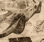 ART PRINT "DA VINCI" - FORD GT40 MK2 - Ref : DV009