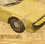 ART PRINT "DA VINCI" - MATRA MURENA - Ref : DV037