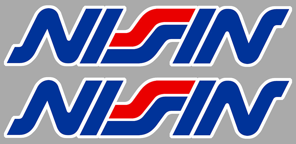2 X STICKER NISSIN - NA074