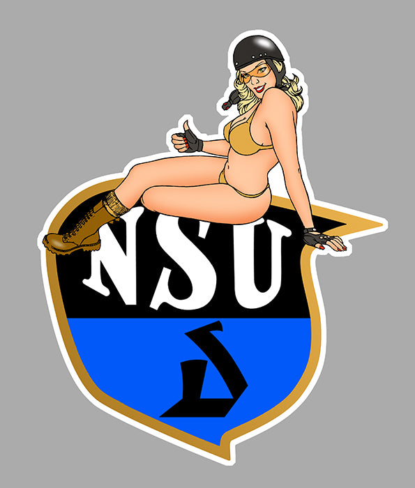 STICKER NSU - NA127