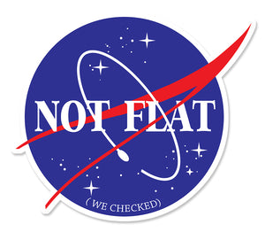 STICKER NOT FLAT NASA - NA140