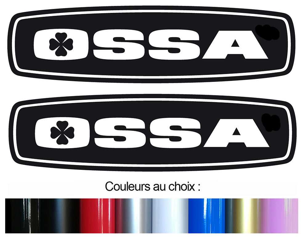 2 X STICKER OSSA - OA064
