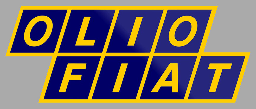 STICKER OLIO FIAT - OA066