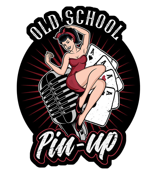 STICKER PINUP OLD SCHOOL - OA078