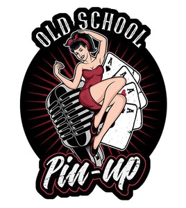 STICKER PINUP OLD SCHOOL - OA078