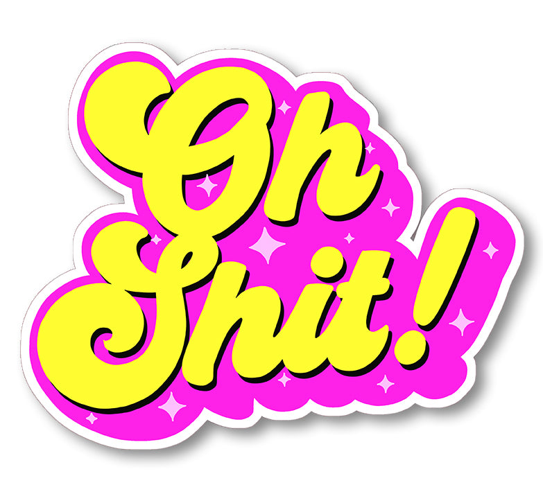 STICKER OH SHIT ! - OA089