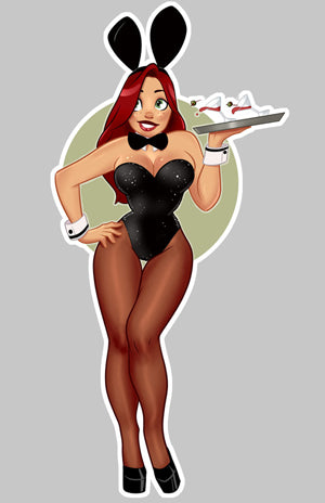 STICKER PINUP BUNNY - PA065