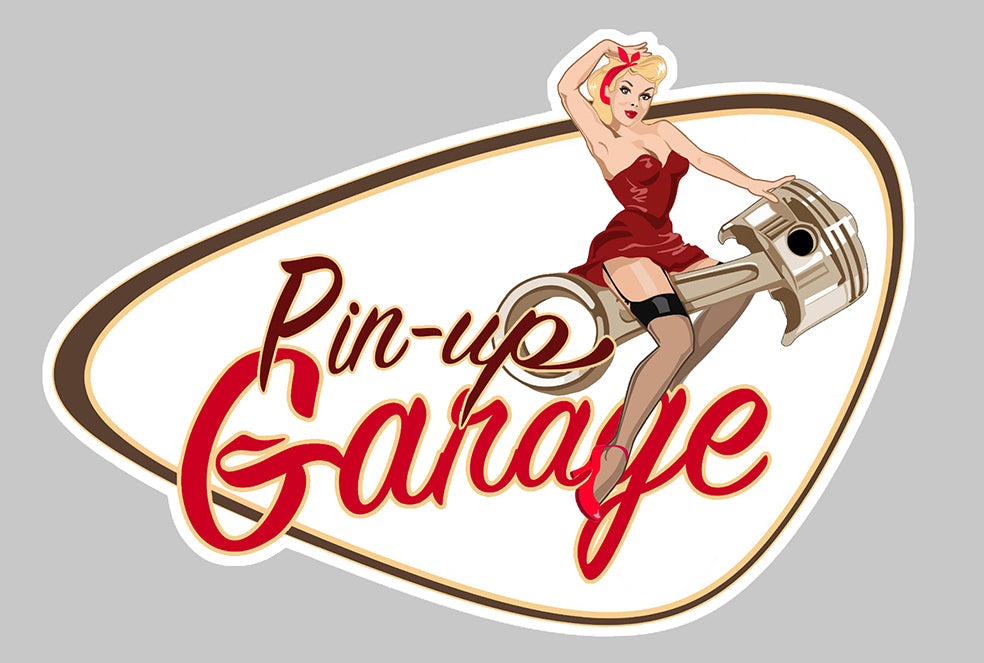 STICKER PINUP GARAGE - PA125D