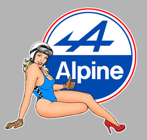 Sticker Alpine PA148 – Autocollant adhésif