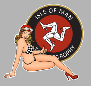 STICKER TT ISLE OF MAN - PA208