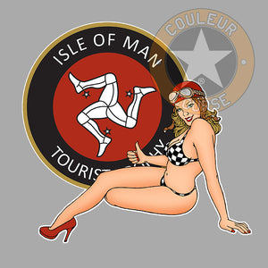 STICKER TT ISLE OF MAN - PA209