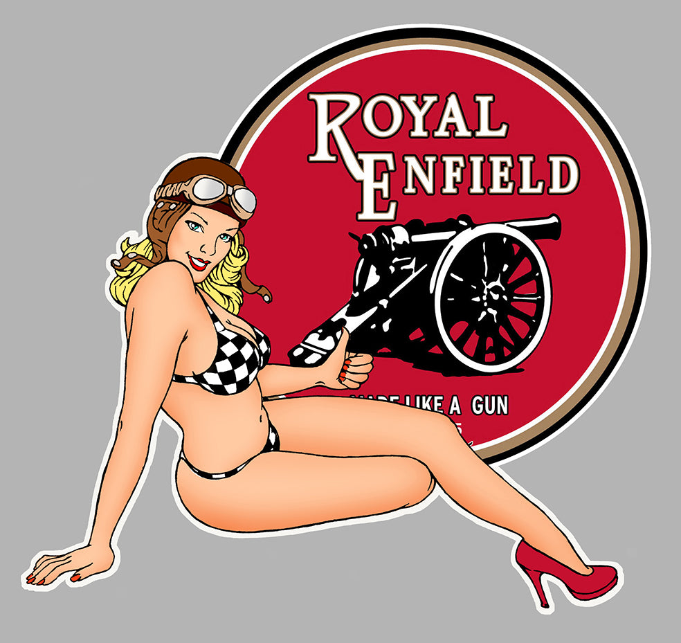 STICKER ROYAL ENFIELD - PA254