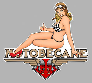 STICKER MBK MOTOBECANE - PA329