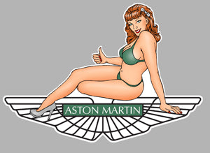 STICKER ASTON MARTIN - PA357