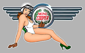 Sticker Austin Mini Cooper PA360 – Adesivo autoadesivo