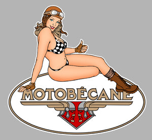 STICKER MBK MOTOBECANE - PA389