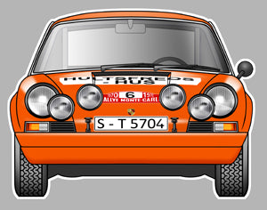 ABARTH STICKER - AA001