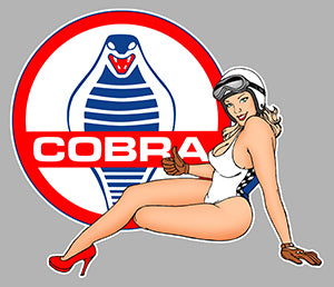 Sticker Ford Cobra Shelby PB435 – Autocollant adhésif
