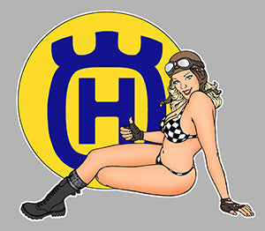 STICKER HUSQVARNA - PB458