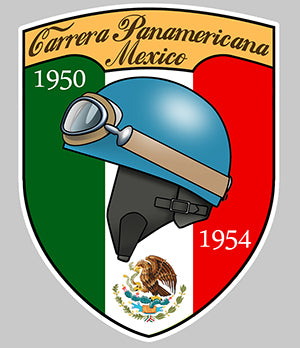 STICKER CIRCUIT CARRERA PANAMERICANA PANAMERICAINE - PB468